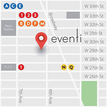 Kimpton Hotel Eventi Map